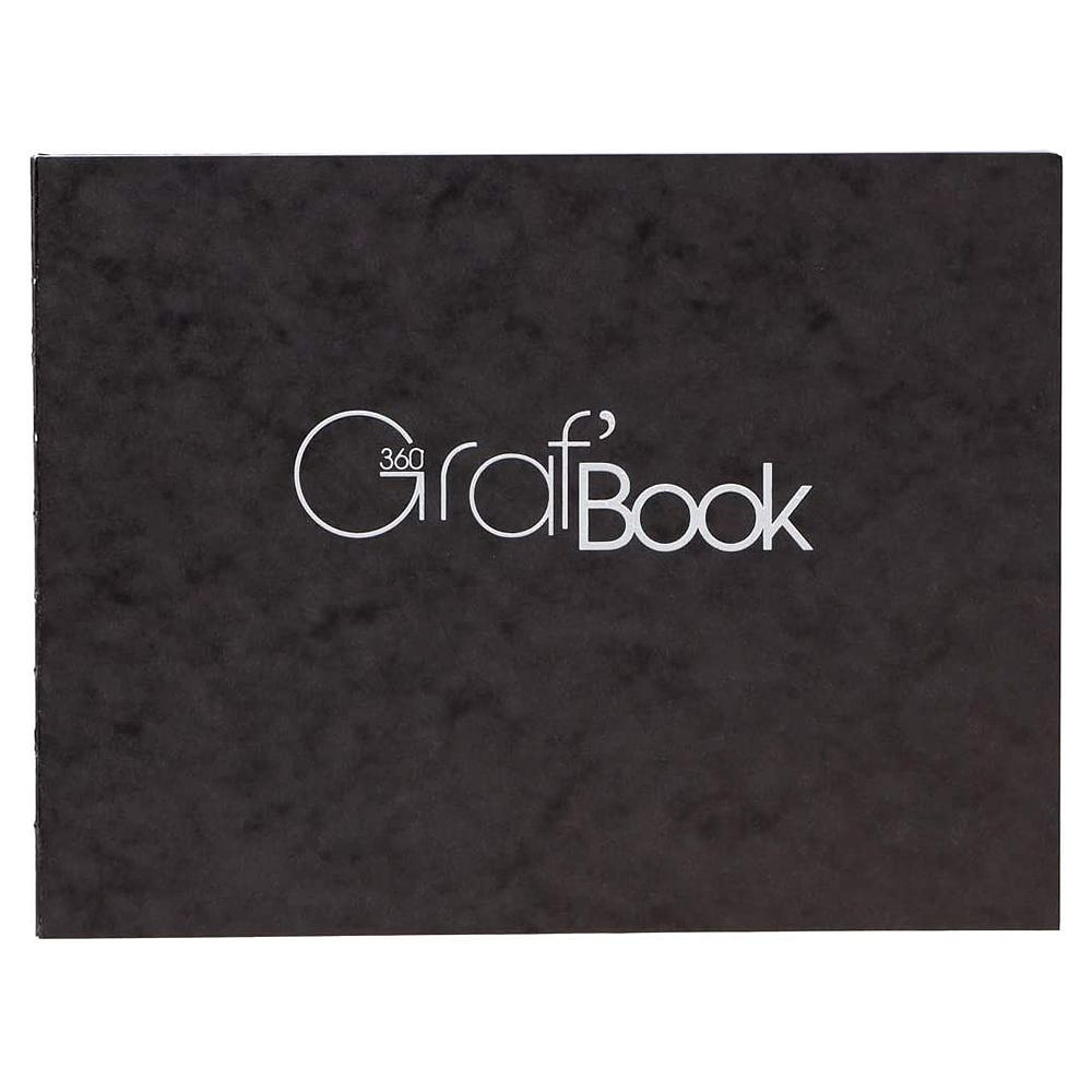 Блокнот скетчбук "Graf Book 360", 19x25 см, 100 г/м2, 100 листов