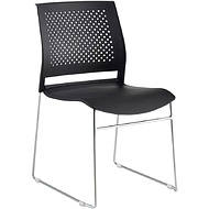 Стул для посетителей EVERPROF Neo пластик, черный