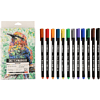 Ручка капиллярная "Sketchmarker Artist fine pen Main", 12 шт - 12