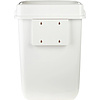 Корзина Luscan Prof Etalon для мусора, с крышкой, 32 л, белый - 7