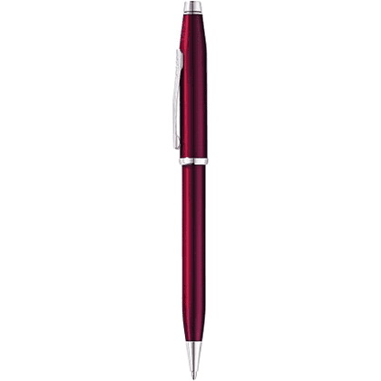 Ручка шариковая "Century II Translucent Plum Lacquer", 0.7 мм, красный, стержень черный - 2