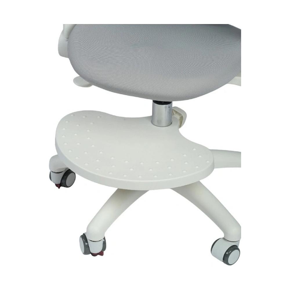 Кресло детское YOKA YC-4 Otis, сетчатая ткань, серый, пластик, белый - 4