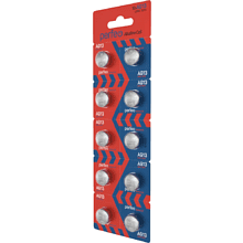 Батарейки алкалиновые Perfeo 10BP "LR44/357/AG13" 