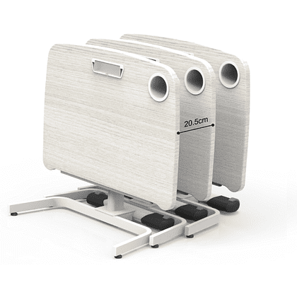 Стол Comf-Pro Coco Desk UR-83, 800х600х(540-755) мм, дуб белый - 3