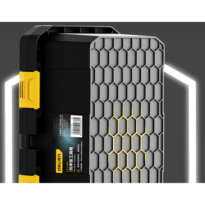 Ящик для инструмента Deli "DL432918", 425х230х195 мм, пластмасса - 2