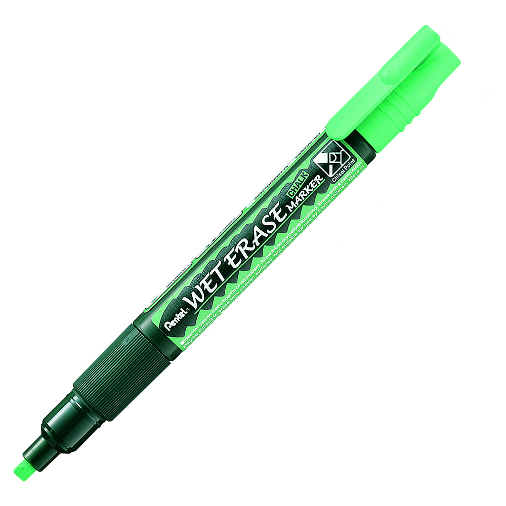Маркер меловой "Wet erase SMW26", зеленый