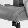 Кресло для руководителя BRABIX PREMIUM "Level EX-527", экокожа, серый, пластик  - 11