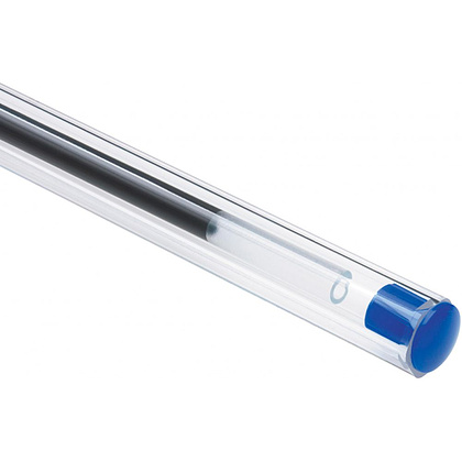 Ручка шариковая "Bic Cristal Original", 0.32 мм, прозрачный, стерж. cиний - 3
