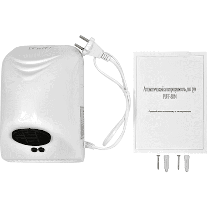 Электросушилка для рук Puff-8814, белый - 2