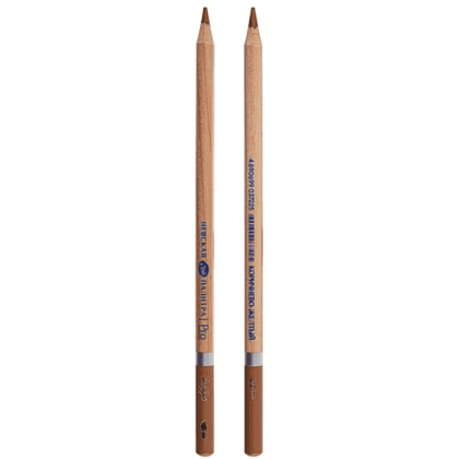 Карандаш акварельный "Белые ночи", 412, коричнево-желтый