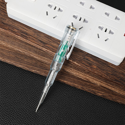 Индикаторная отвертка-тестер Deli YS EDL8004, 24 -250 В, светодиодная, прозрачный - 5