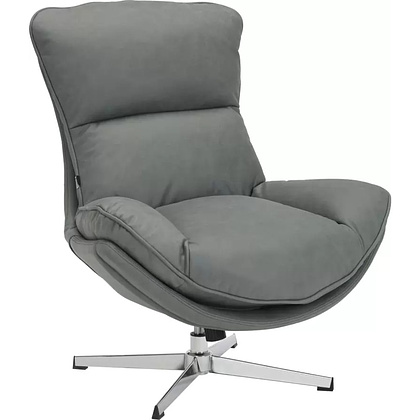 Кресло мягкое EVERPROF Mango, ткань, серый