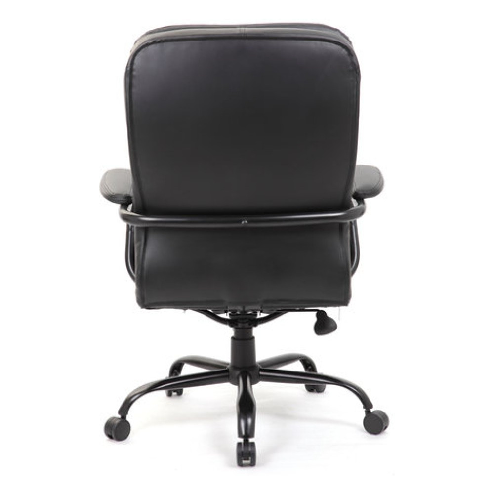 Кресло для руководителя BRABIX "Premium Heavy Duty HD-001", экокожа, металл, черный - 3