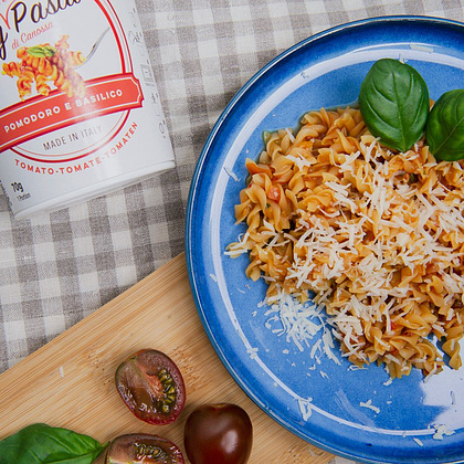 Паста фузилли "My instant pasta" помидор и базилик, 70 г - 3