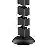 Кабель-канал вертикальный Ergo Cabel R BLACK, черный - 4
