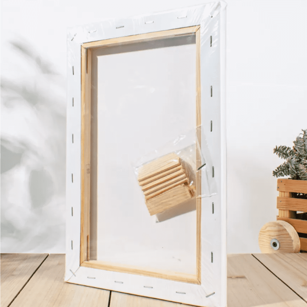 Бумага акварельная на подрамнике "Малевичъ", 20х30 см, хлопок, 300 г/м2, среднее зерно - 4