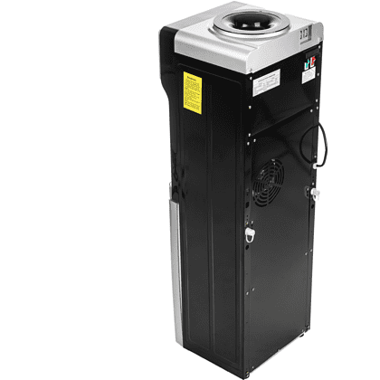 Кулер со шкафчиком Sundays "SL-805LB", серебристый, черный - 4