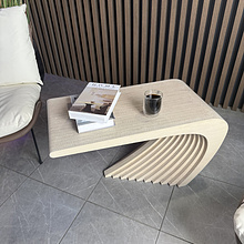 Журнальный столик Karlinwood GAP M 830х420x470 мм, фанера натуральная