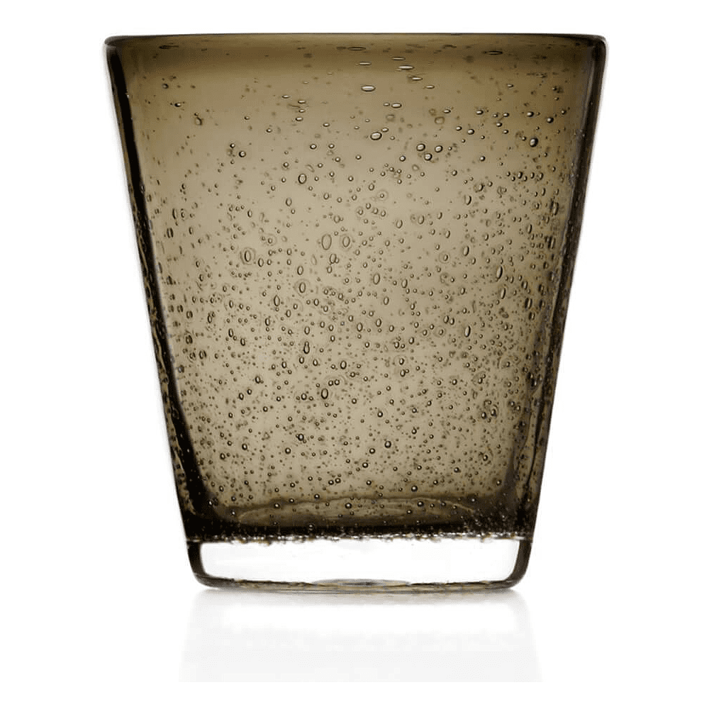 Стакан стеклянный "Burano", 330 мл, темно-серый
