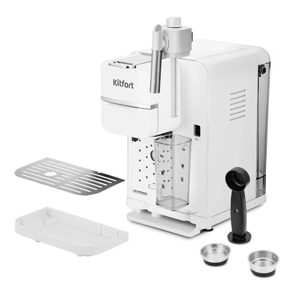 Кофеварка Kitfort KT-7253, белый - 2