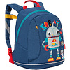 Рюкзак школьный "Robot", голубой - 2