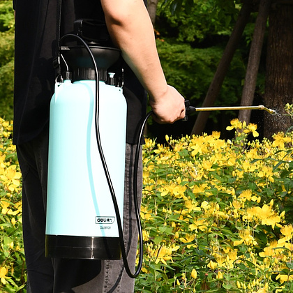 Опрыскиватель Deli GS EDL581108-E1, помповый, голубой, черный - 4