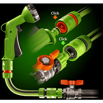 Комплект поливочный Amigo Grande 79234, 1/2", 6 функций - 7