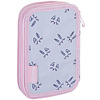 Пенал "Honeybunny", 2 отделения, серый, розовый - 4