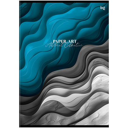 Тетрадь "Paper art", А4, 96 листов, клетка, ассорти - 3