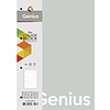 Сменный блок для тетради на кольцах "Genius", A4, 80 листов, линейка, ассорти - 2