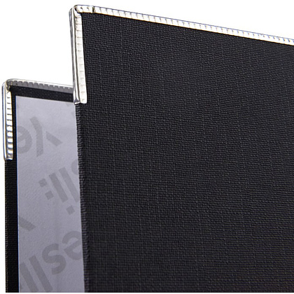 Папка-регистратор "Yesli:", А4, 50 мм, ПВХ Эко, черный - 5