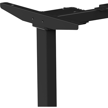 Стол с электроприводом WellDesk Prime 1300x675х18 черный/дуб бардолино натуральный (9191461+9072452) - 7