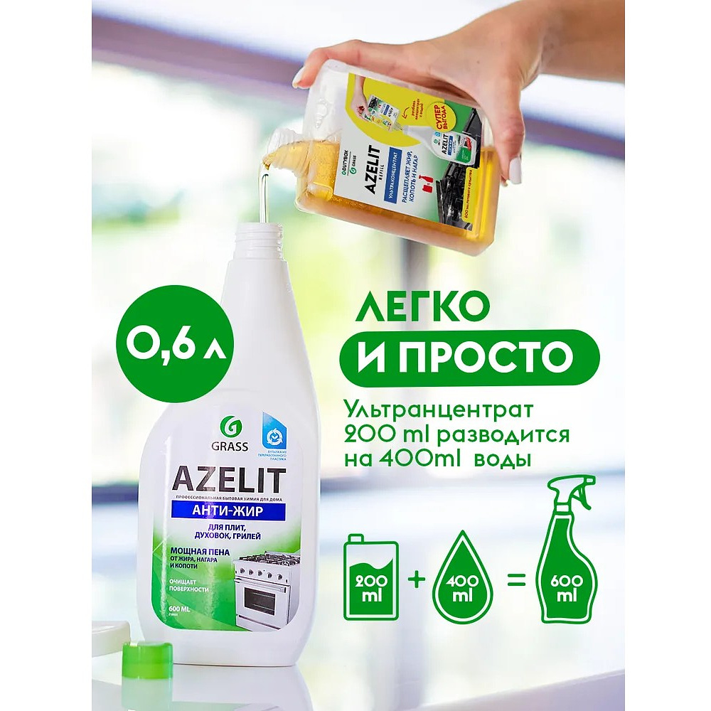 Средство чистящее для плит, духовок, грилей "Dutybox Антижир", 200 мл, концентрат - 3