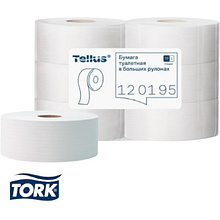 Бумага туалетная Tellus Стандарт, Т1, в больших рулонах, 525 м, 1 слой