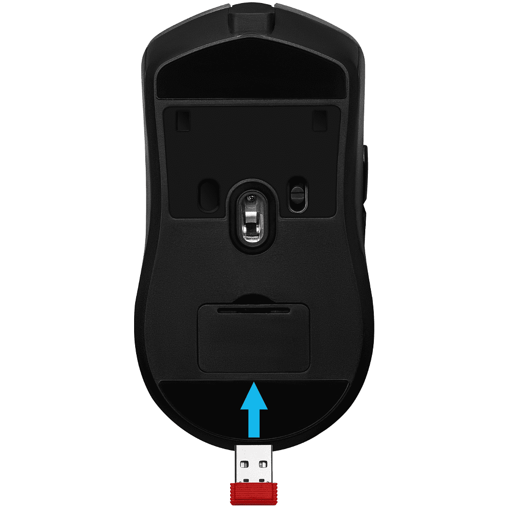 Мышь Defender Demon GM-534, беспроводная, черная - 4