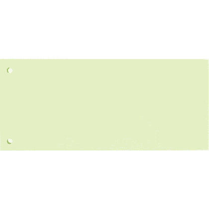 Разделитель для документов "Комус", 100 шт, зеленый - 2