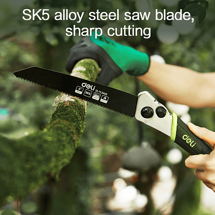 Пила садовая Deli GS EDL-YL2405, 203 мм, складная - 2