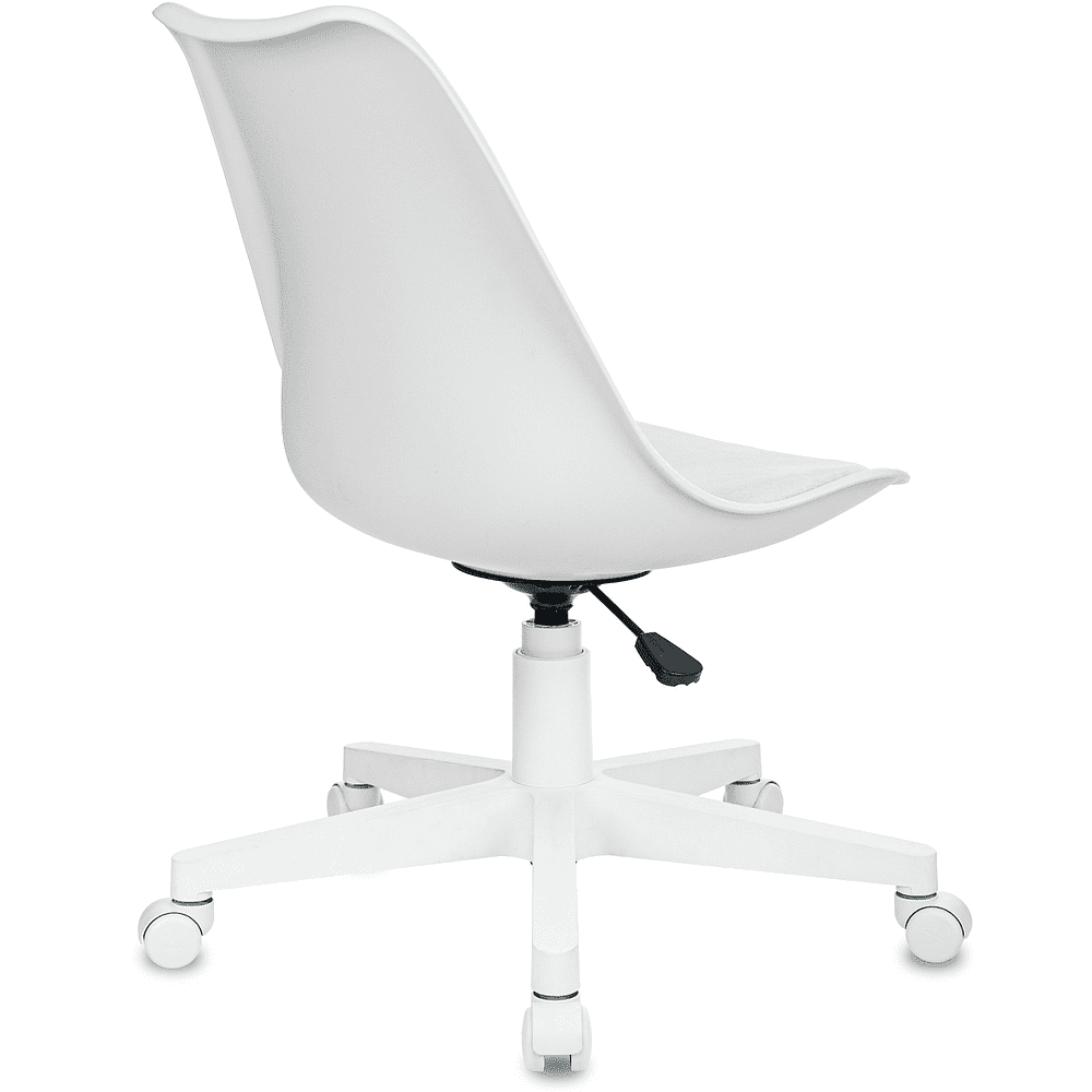 Кресло для персонала Бюрократ CH-W333 Velvet 20, ткань, пластик, молочный - 4
