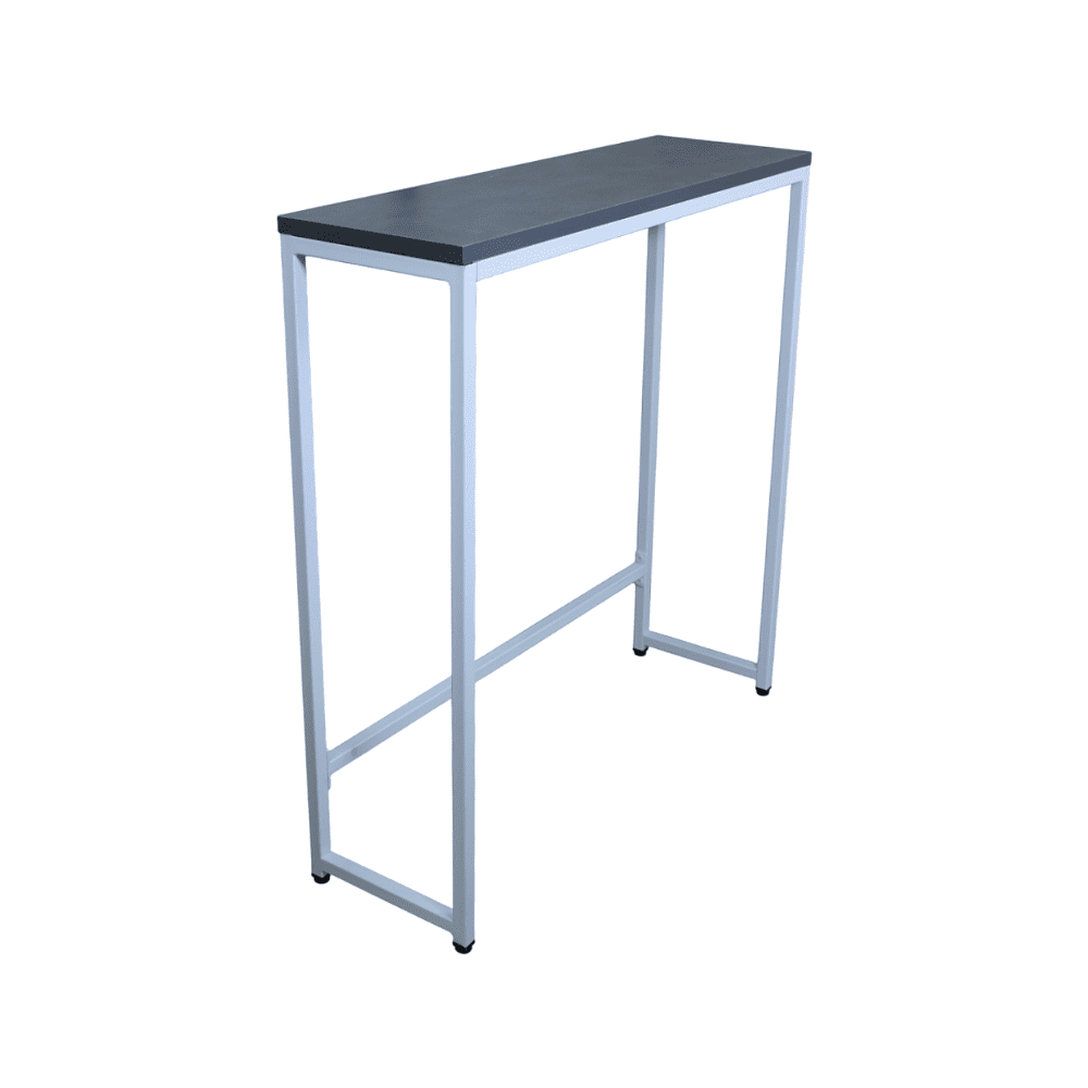 Стол консольный RION ALLERD, белый муар, Металл Бруклин