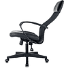 Компьютерное кресло "Бюрократ CH-NOVA LUX", сетка, экокожа, пластик, черный - 9