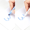 Маркер текстовый двусторонний "Erasable", оранжевый - 3