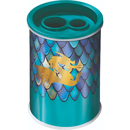 Точилка "Dragon", 2 отверстия, зеленый - 2