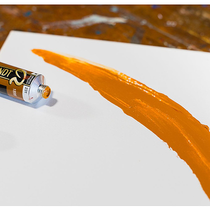 Краски масляные "Rembrandt", 231 охра золотая, 15 мл, туба - 3