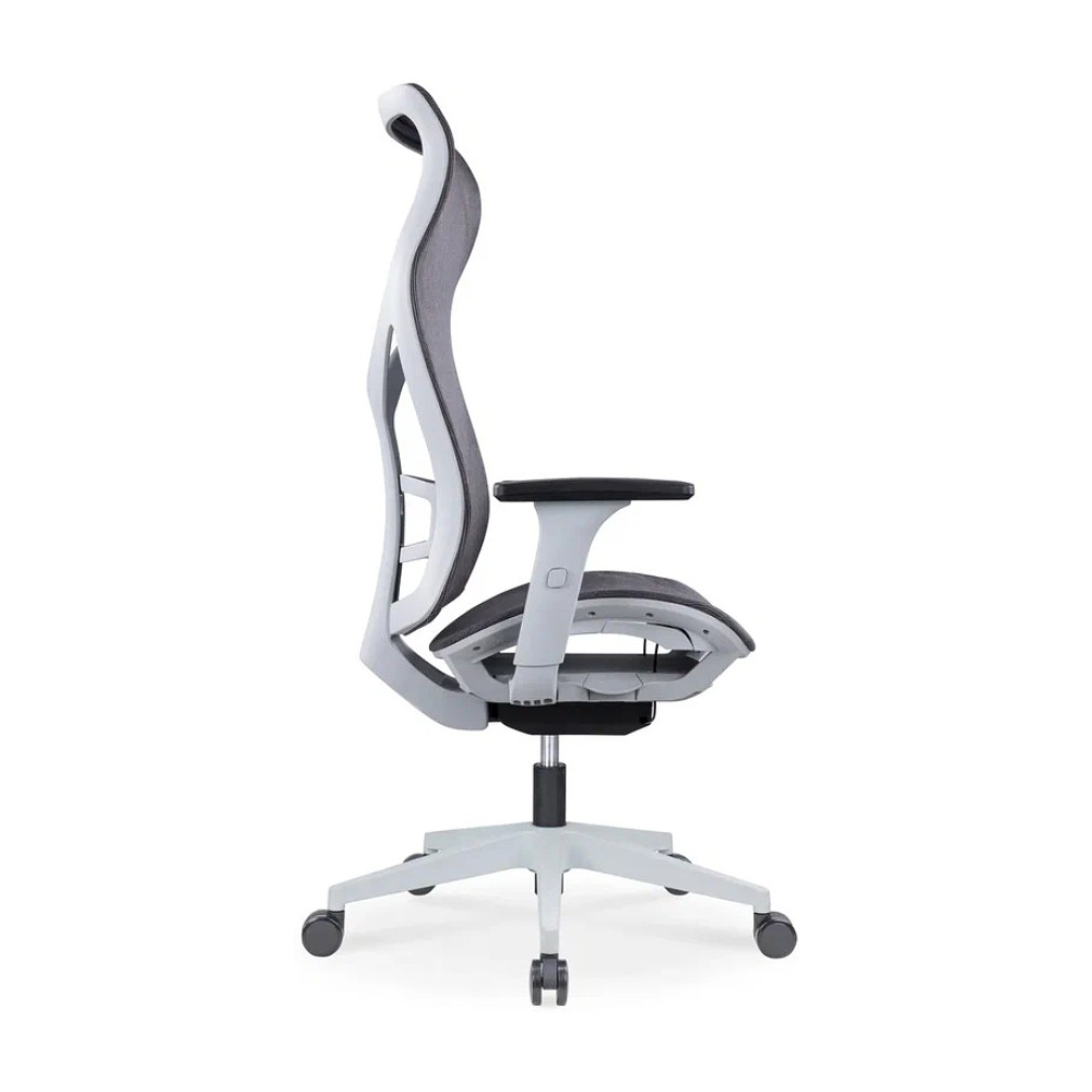 Кресло для руководителя SitZone CH-283A-HS-P1 сетка, серый - 3