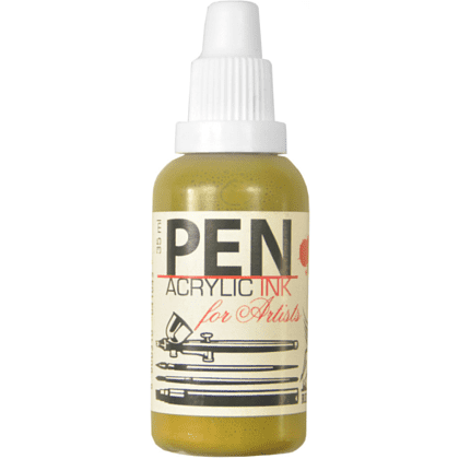 Акрил жидкий "Acrilic Ink", 14 охра