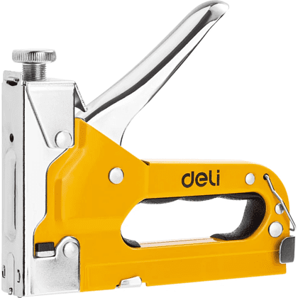 Набор механический степлер и скоборасшиватель Deli YS EDL238105, 3-в-1+ комплект скоб, кейс
