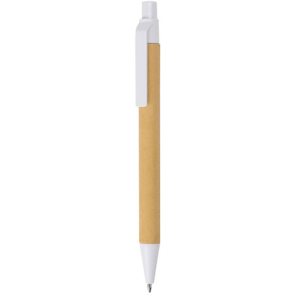 Блокнот с шариковой ручкой "Masai", 70 листов, А6,  белый, бежевый - 5