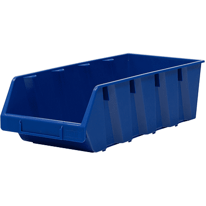 Ящик пластиковый "Практик", 500x230x150 мм, синий