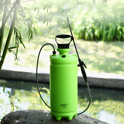 Опрыскиватель Deli GS DL581110, помповый, 10 л, зеленый, черный - 6