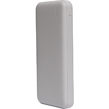 Внешний аккумулятор Power Bank "Rib 10", 10000 mAh, белый